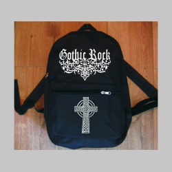 Gothic Rock  jednoduchý ľahký ruksak, rozmery pri plnom obsahu cca: 40x27x10cm materiál 100%polyester